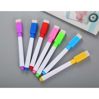 Erasable Whiteboard Marker Pen With Brush